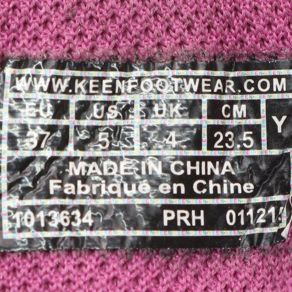 Keen Women Koven Waterproof Hiking Trail Boots Lace Up EU 37 Red/Pink - Picture 14 of 16